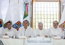 Comisión Ejecutiva para el Desarrollo Integral de la Región Sur-Sureste. 21 de febrero.