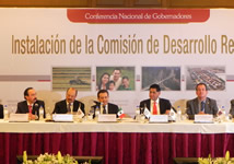 Comisión Ejecutiva de Desarrollo Regional. 14 de mayo.