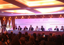 Firma del Convenio de Colaboración en materia de Igualdad y No Discriminación de Género, 4 de diciembre.