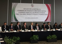 Foro: Salario, Productividad y Formalidad. 21 de octubre.