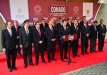 Reunión con el Lic. Miguel Ángel Osorio Chong, Secretario de Gobernación del Gobierno de la República, 4 de agosto.