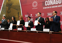 Reunión Ejecutiva de la CONAGO en materia de Gobierno Abierto. 25 de enero.