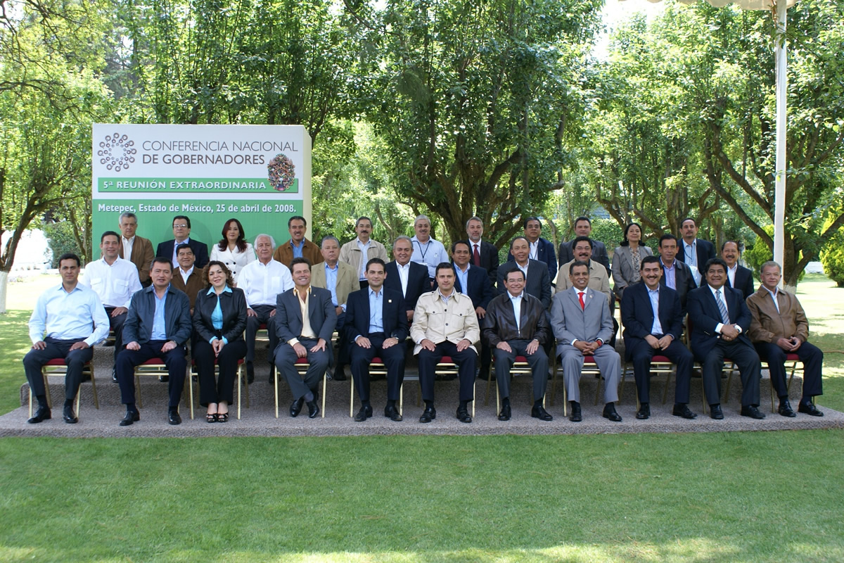 V REUNIÓN EXTRAORDINARIA DE LA CONFERENCIA NACIONAL DE GOBERNADORES